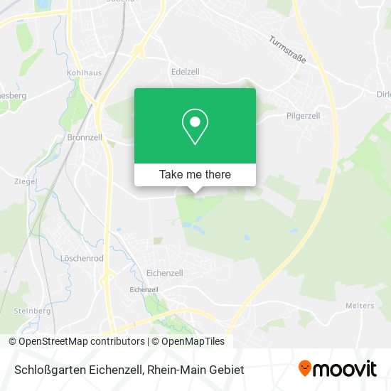 Schloßgarten Eichenzell map