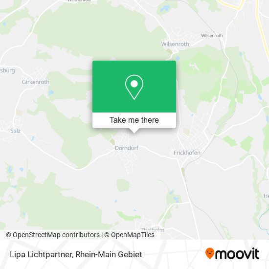 Lipa Lichtpartner map