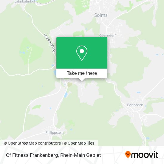 Карта Cf Fitness Frankenberg