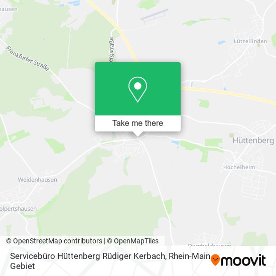 Servicebüro Hüttenberg Rüdiger Kerbach map