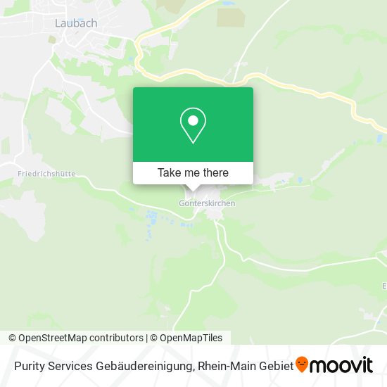 Purity Services Gebäudereinigung map