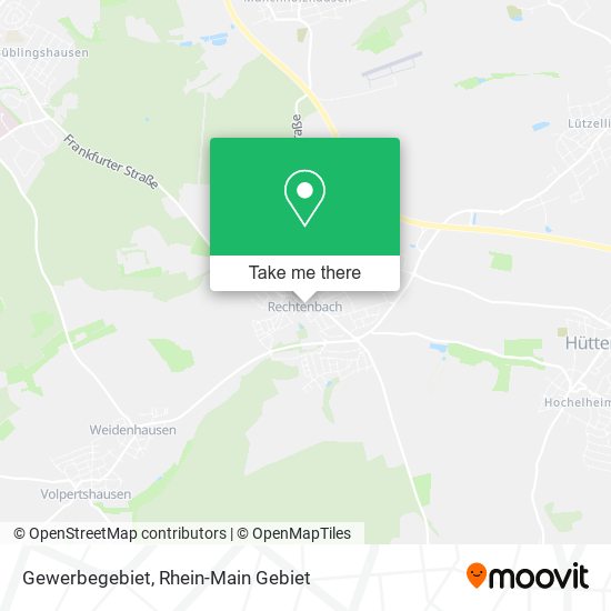 Gewerbegebiet map