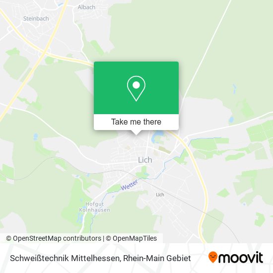 Schweißtechnik Mittelhessen map