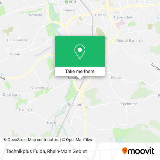 Technikplus Fulda map