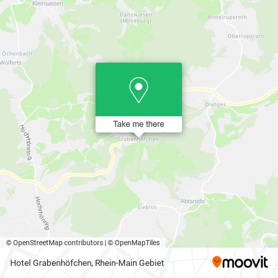 Hotel Grabenhöfchen map