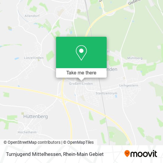 Turnjugend Mittelhessen map