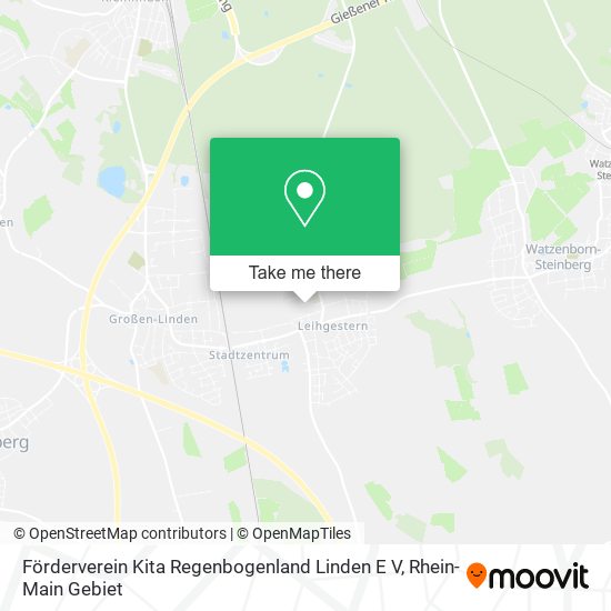 Förderverein Kita Regenbogenland Linden E V map