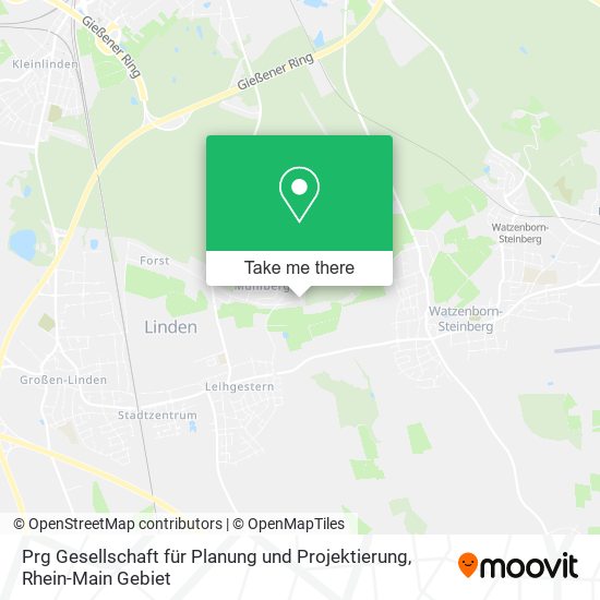 Prg Gesellschaft für Planung und Projektierung map