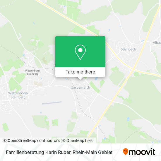 Familienberatung Karin Ruber map