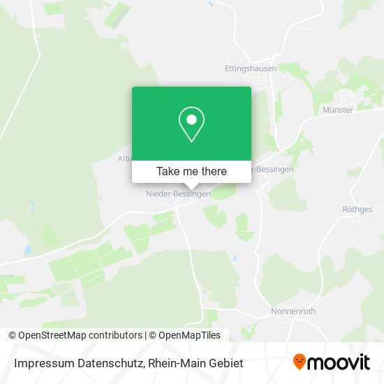 Impressum Datenschutz map