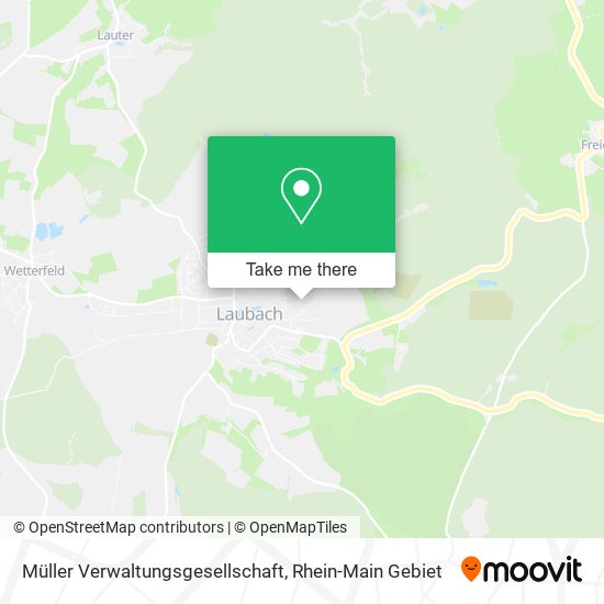 Müller Verwaltungsgesellschaft map