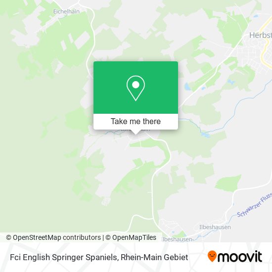 Fci English Springer Spaniels map