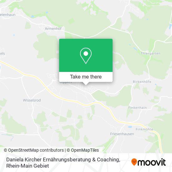 Карта Daniela Kircher Ernährungsberatung & Coaching