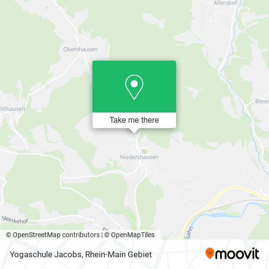 Yogaschule Jacobs map