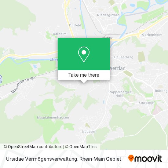 Ursidae Vermögensverwaltung map