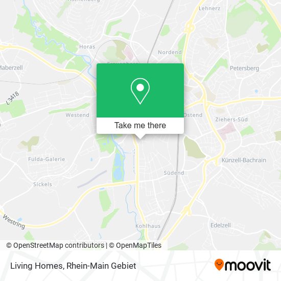 Living Homes map