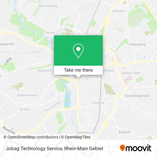 Jobag Technology Service map