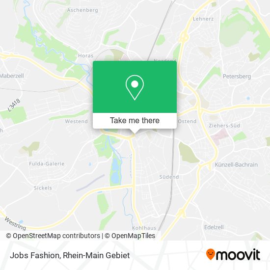 Jobs Fashion map