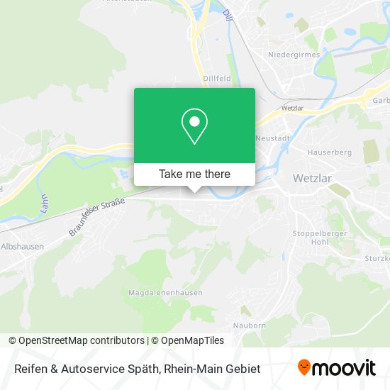 Reifen & Autoservice Späth map