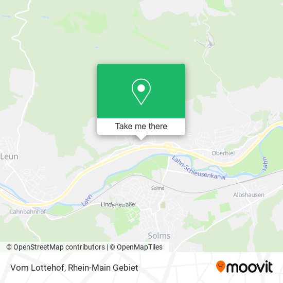 Vom Lottehof map