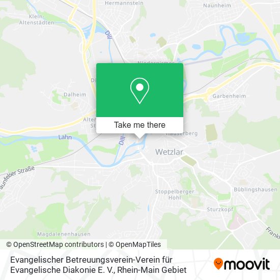 Карта Evangelischer Betreuungsverein-Verein für Evangelische Diakonie E. V.