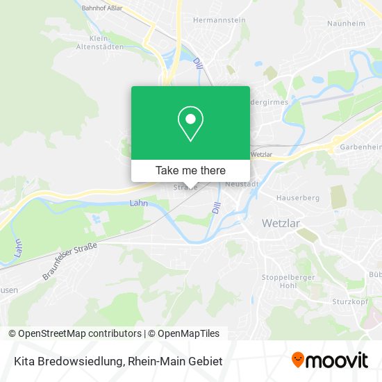 Kita Bredowsiedlung map