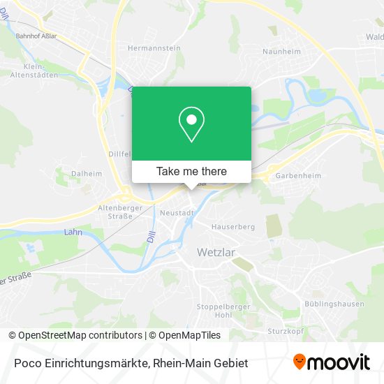 Poco Einrichtungsmärkte map