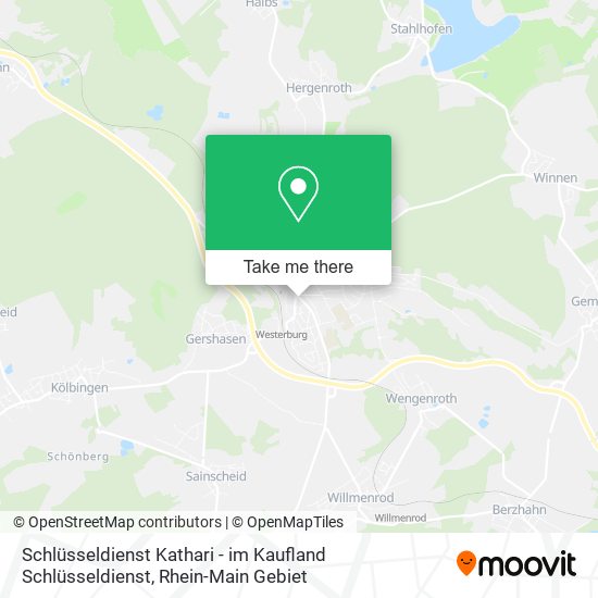 Schlüsseldienst Kathari - im Kaufland Schlüsseldienst map