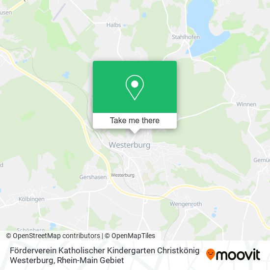 Förderverein Katholischer Kindergarten Christkönig Westerburg map