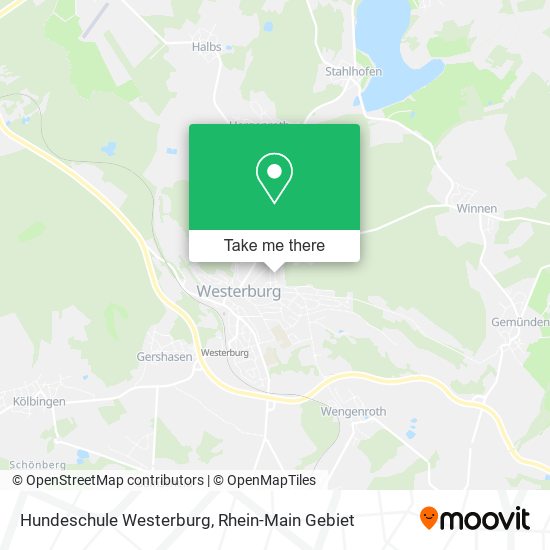 Hundeschule Westerburg map