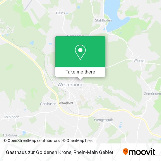 Gasthaus zur Goldenen Krone map