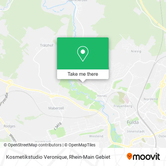 Карта Kosmetikstudio Veronique