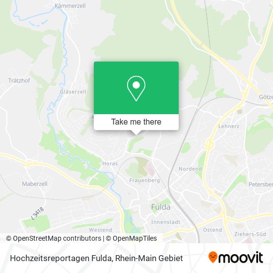 Hochzeitsreportagen Fulda map