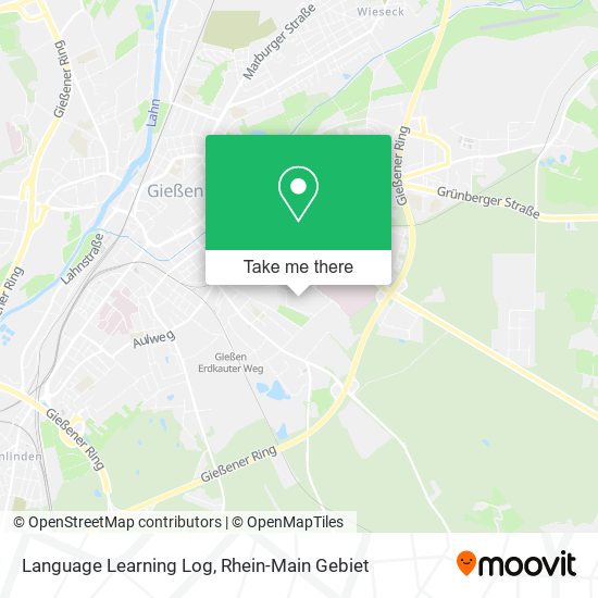 Language Learning Log map