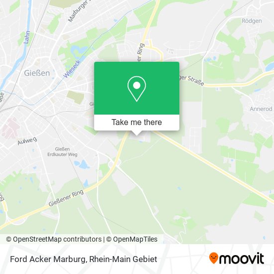 Ford Acker Marburg map