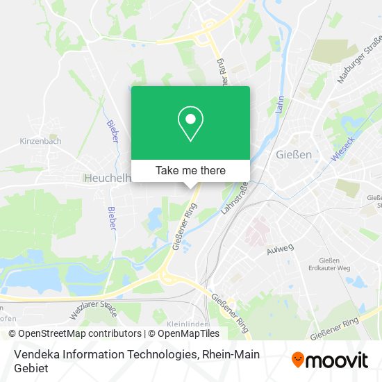 Карта Vendeka Information Technologies