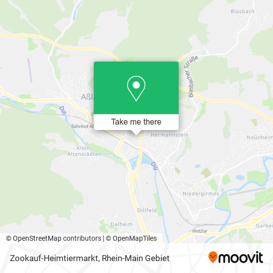 Zookauf-Heimtiermarkt map