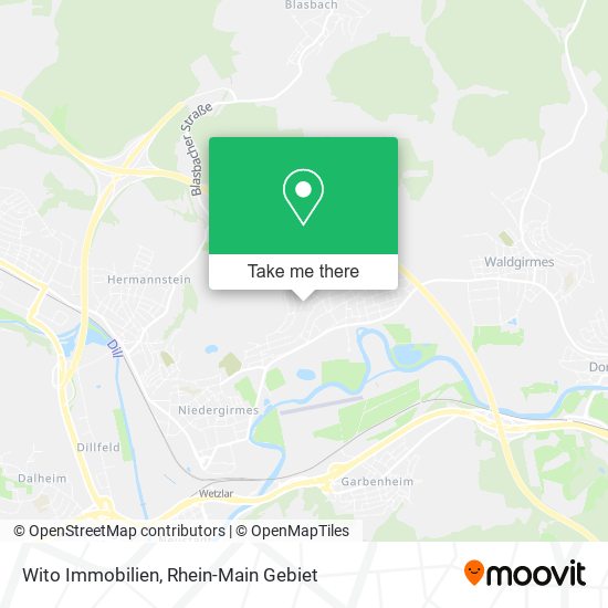 Wito Immobilien map