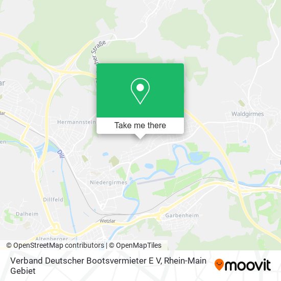 Verband Deutscher Bootsvermieter E V map