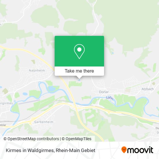 Kirmes in Waldgirmes map