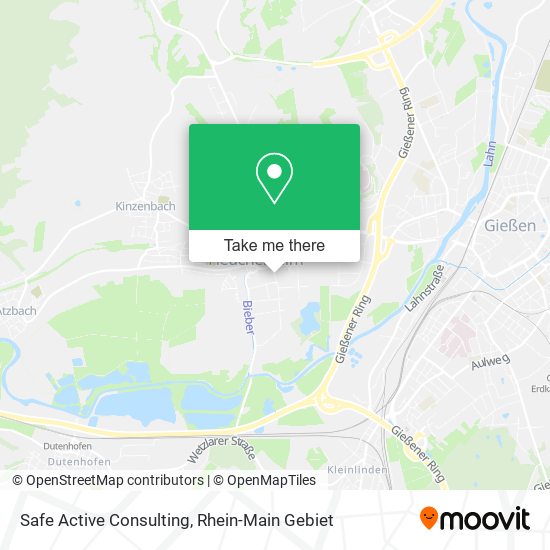 Safe Active Consulting map