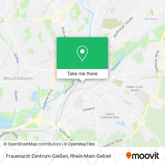 Frauenarzt-Zentrum-Gießen map