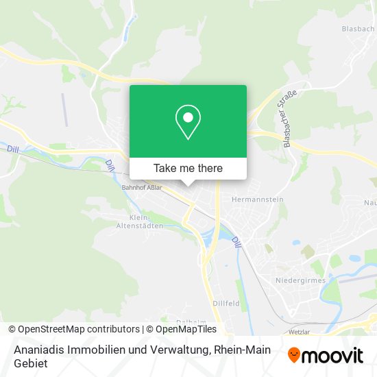 Ananiadis Immobilien und Verwaltung map