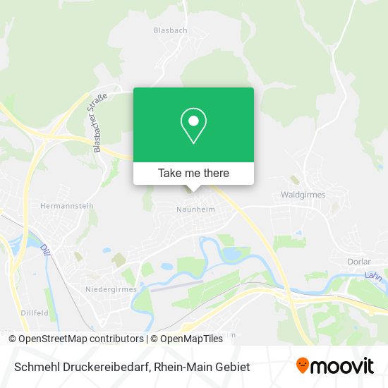 Карта Schmehl Druckereibedarf
