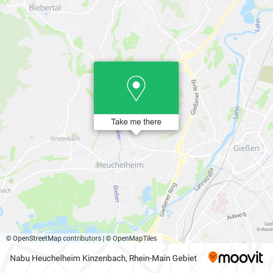 Карта Nabu Heuchelheim Kinzenbach