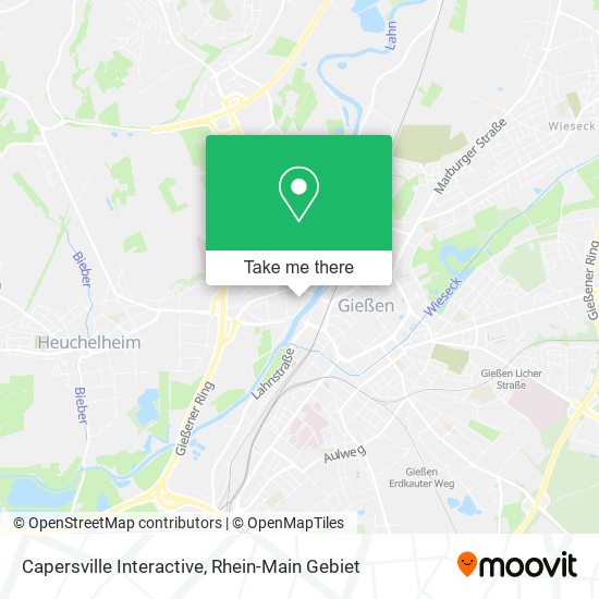 Capersville Interactive map