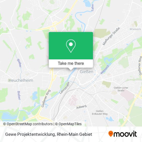 Gewe Projektentwicklung map