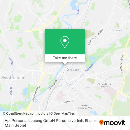 Vpl Personal Leasing GmbH Personalverleih map