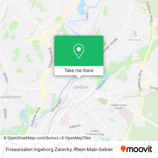 Friseursalon Ingeborg Zatecky map