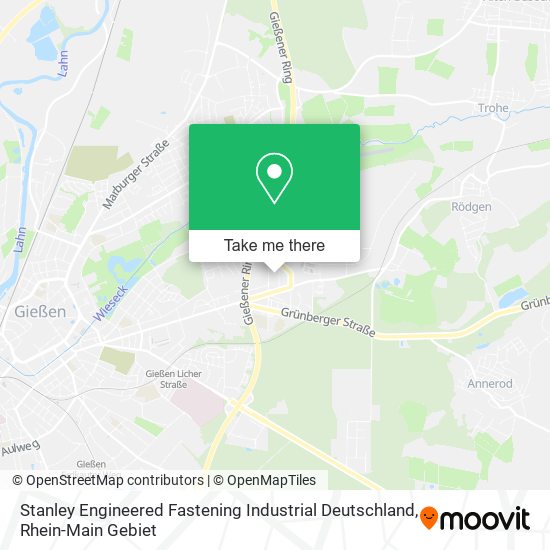 Stanley Engineered Fastening Industrial Deutschland map